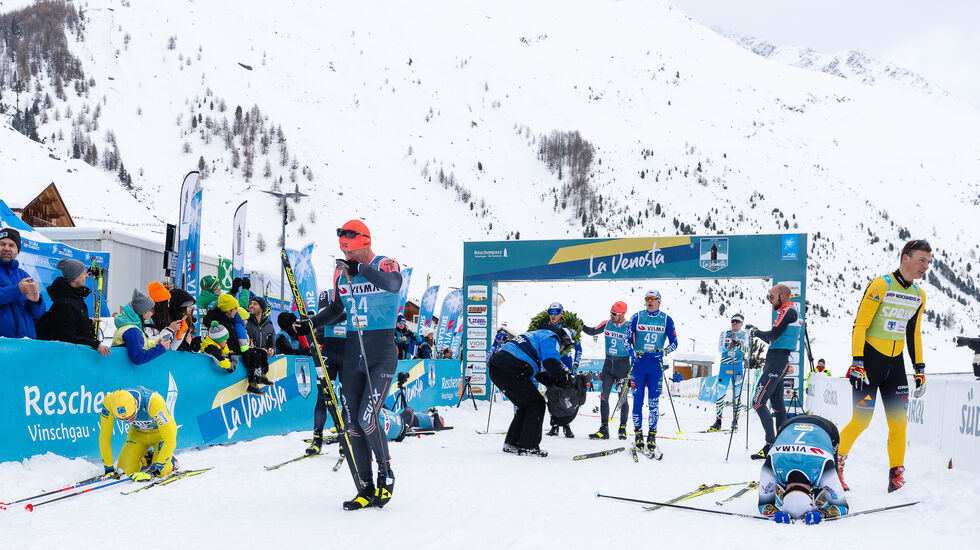 La Venosta 2019. I år blir det kortere renn, og et helt team er satt på sidelinjen av koronasmitte. (Foto: lavenosta.com)