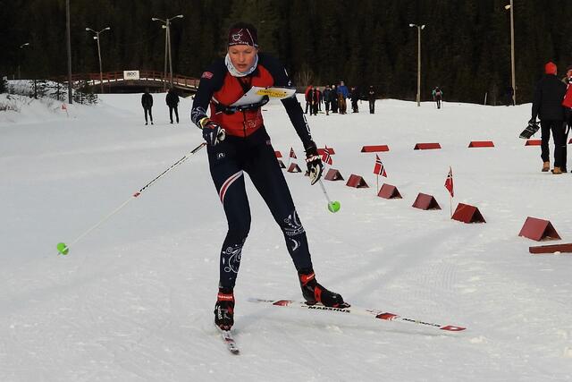 Anna Ulvensøen inn til seier i D21 på Gåsbu lørdag.