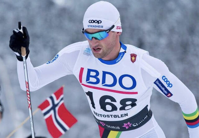 Petter Northug stiller i helgens La Diagonela. Som mosjonist. (Foto: Geir Olsen)