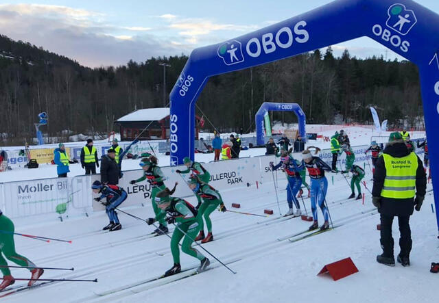Starten på en tidligere utgave av Østmarkrunden. Årets utgave avlyses på grunn av få påmeldte. (Foto: arrangøren)