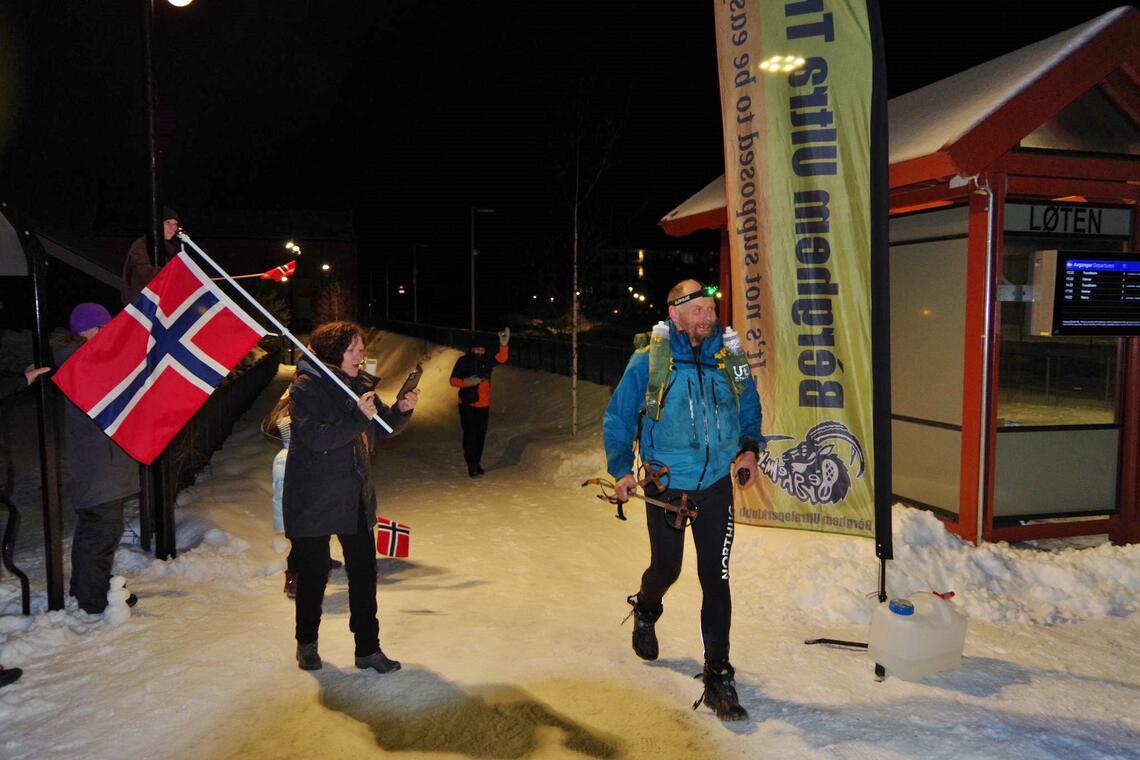Leif Abrahamsen vant Koldbrann 99K - det mest ekstreme snøløpet i Norge. Opptil 70 cm snødybde! (Foto: Fulvio Øksendal)