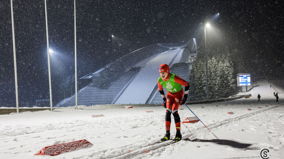 Fredrik Solberg Hernes i finalen i klasse G16 år. (Alle foto: Sylvain Cavatz)