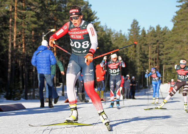 Vinner av klasse 19-20 år: Anna Heggen, Svea Skilag.