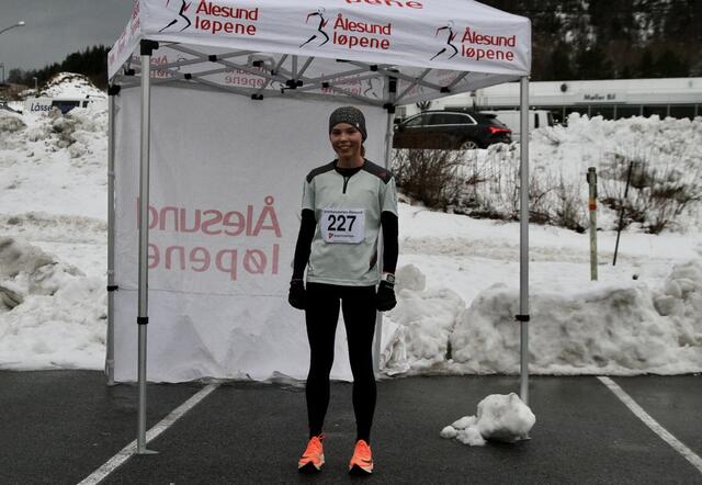 Jenny Rørset er vinner på 10km for tredje gang på tre forsøk