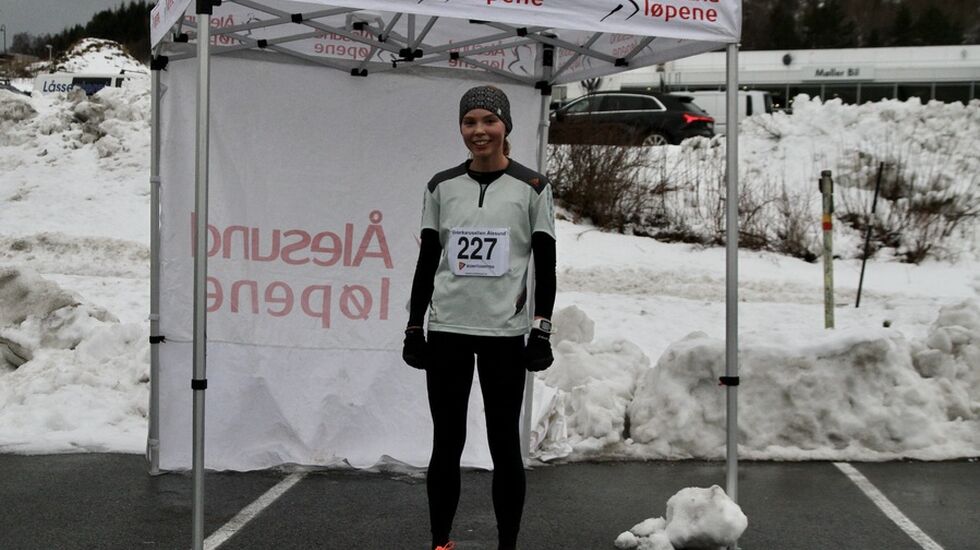 Jenny Rørset er vinner på 10km for tredje gang på tre forsøk