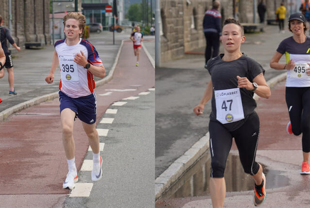Nils Håkon Sjøhaug og Elistabeth Stubberud vant vinterens 5. løp i Trøndersk Vinterkarusell. Her fra løpet som gikk i juni i fjor. (Arkivfoto: Thomas Syrstad)