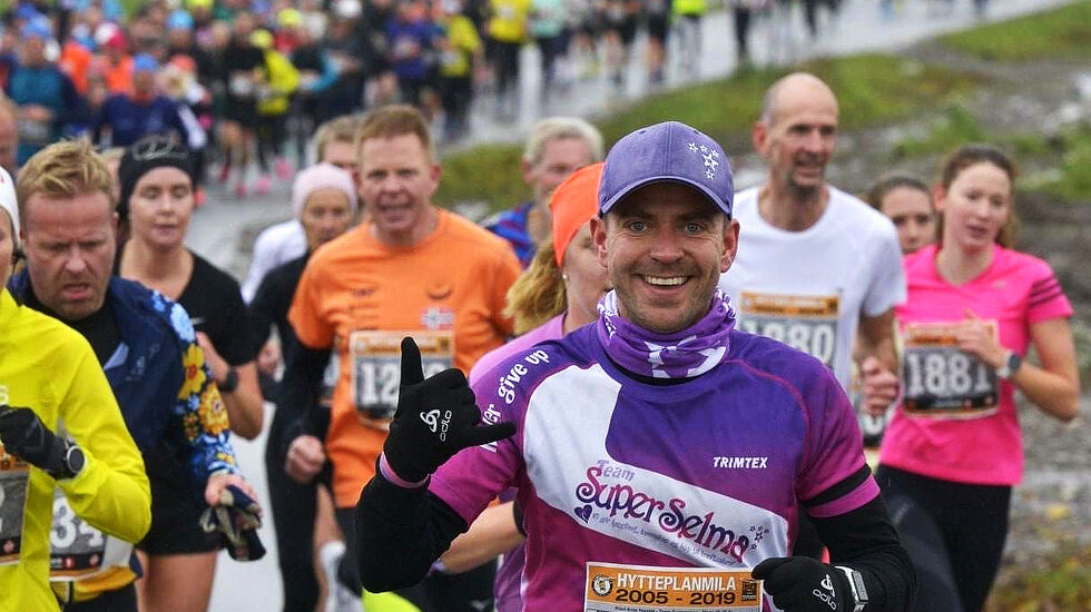 Mange lange treningsturer med tanke på ultraløp, har også gjort Knut Arne Hundal raskere på kortere løp som Hytteplanmila. (Foto: Hytteplanmila)