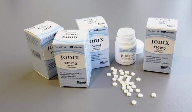 Jodix, jodtablettar du får kjøpt på apoteket