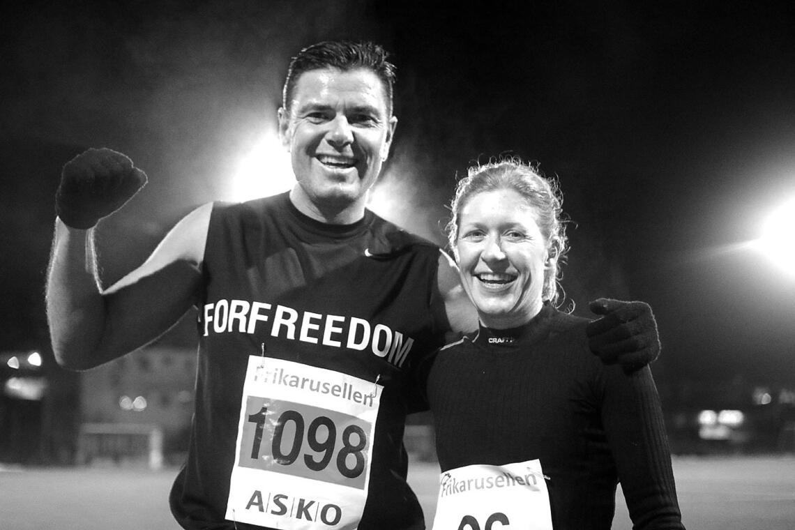 Robert Hisdal og Rebecca Hilland var i en klasse for seg selv i sesongens siste Frikarusell. (Alle foto: Arne Dag Myking)