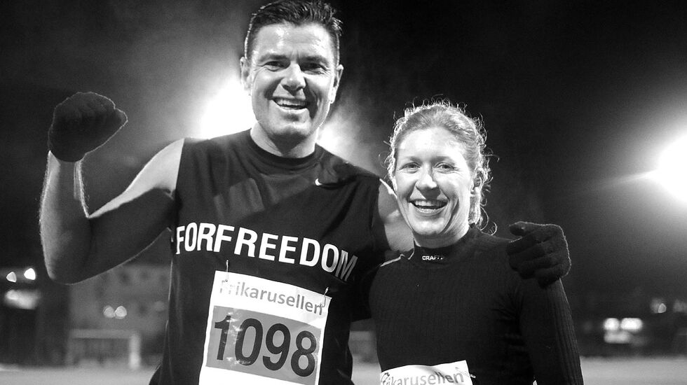Robert Hisdal og Rebecca Hilland var i en klasse for seg selv i sesongens siste Frikarusell. (Alle foto: Arne Dag Myking)