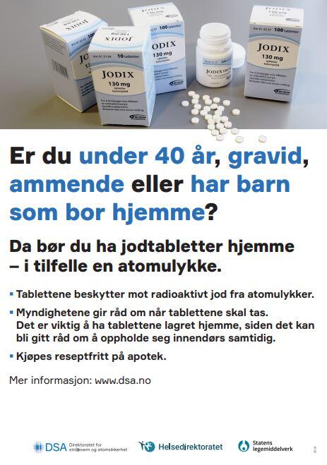 Plakat, Jod
