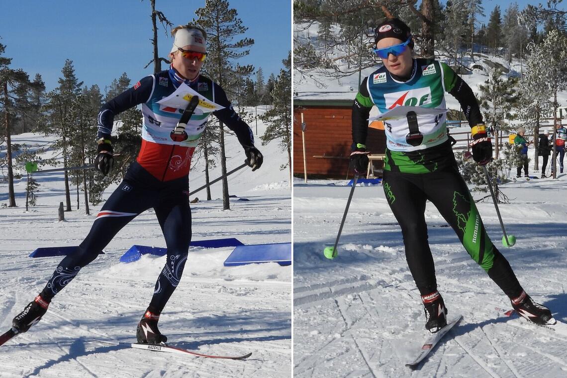 Lørdagens vinnere Jørgen Baklid og Evine Westli Andersen. (Foto: Stein Arne Negård)