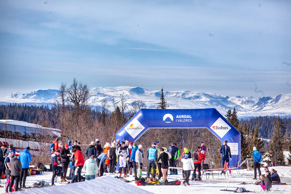 Det var nydelige forhold for alle som hadde gleden av å gå Valdres Skimaraton i helgen. (Foto: Jan Erik Olsrud)
