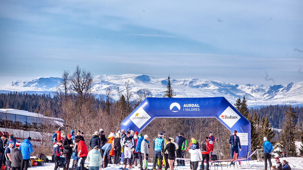 Det var nydelige forhold for alle som hadde gleden av å gå Valdres Skimaraton i helgen. (Foto: Jan Erik Olsrud)