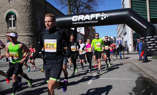 Nå er det snart klart for en ny utgave av Fredrikstadløpet. Denne gangen i løype i Gamlebyen. (Foto: Bjørn Johannessen)