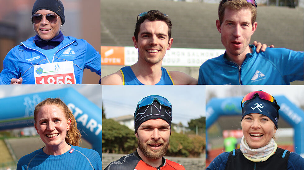 Alle disse vant en distanse i Bergen Ultra: Leni Økland-Lihaug, Tage Morken Augustson, Ketil Monssen, Lina Rivedal, Tor-Aanen Kallekleiv og Ida Slorafoss. (Alle foto: Arne Dag Myking)