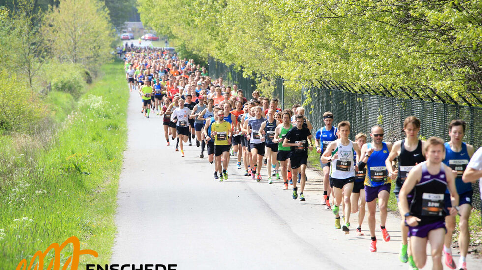 Enschede Marathon er Nederlands eldste maratonløp. (Foto: Enschede Marathon)