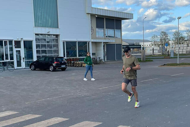 Ulf R. Olsen vant Titanløpet på 41:25. (Foto: arrangøren)