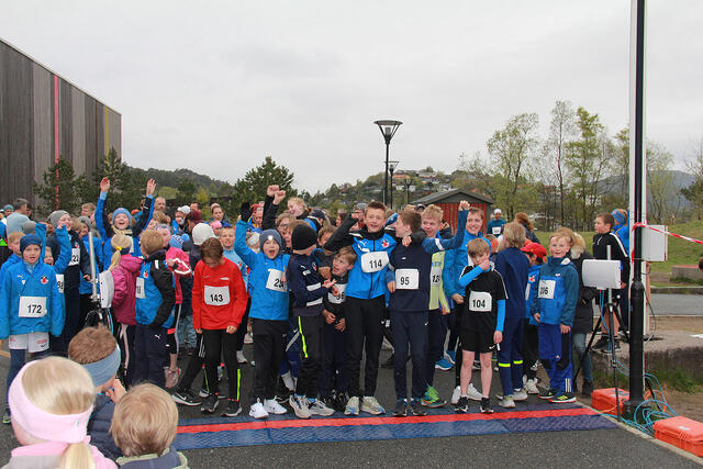 Det var mange barn til start i Søreideløpet. (Alle foto: Camila Andrade)