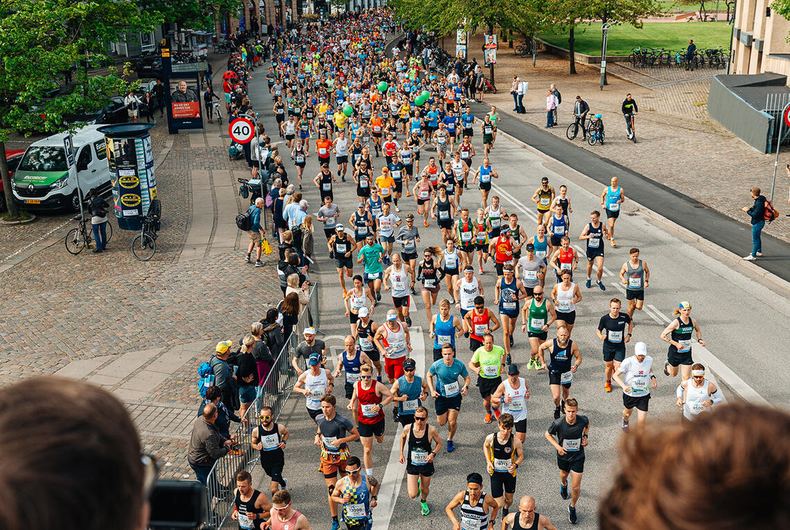 Etter to år med Covid-avlysning er det igjen klart for København Maraton. Over 11.000 er påmeldt løpet som går søndag 15. mai. (Foto: arrangøren)