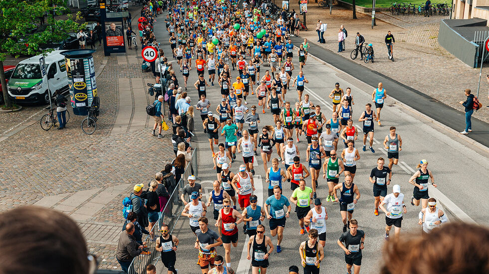 Etter to år med Covid-avlysning er det igjen klart for København Maraton. Over 11.000 er påmeldt løpet som går søndag 15. mai. (Foto: arrangøren)