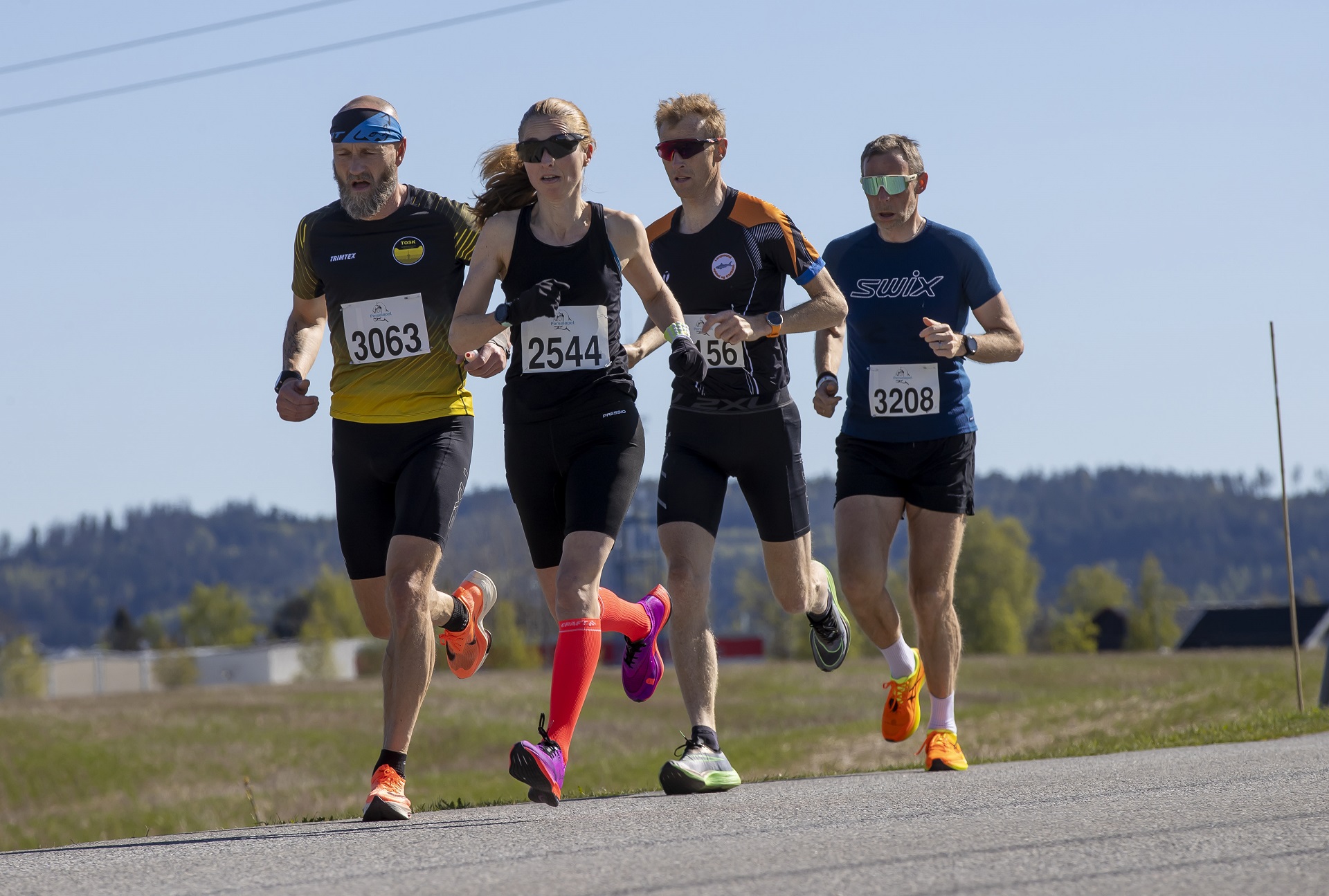Kjersti Christina Moody vant 5 km på fine 19.34 - noe vi tror må være ny pers for jenta fra Årvoll..jpg