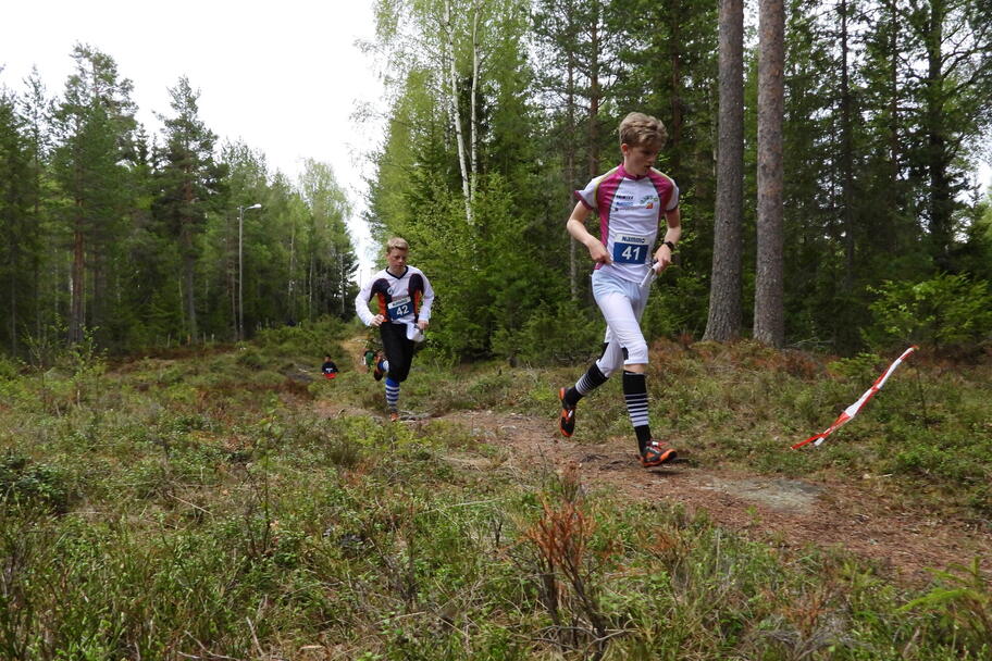 Magnus Svaland Dale og Ole Solli Kvikstad nr 2 og 3 i H15-16.
