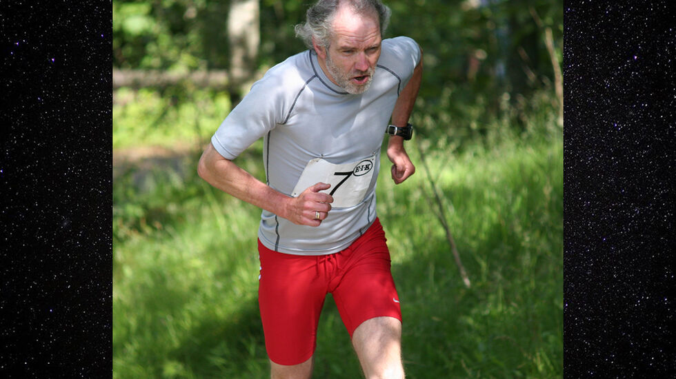 Jarl Gaute Aase stilte også opp i en del løp som veteran, etter at toppidrettskarrieren var over. (Foto: Thomas Hetland) 