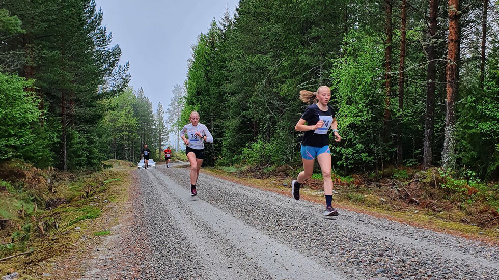 Ingvild Horgen avgjør duellen mot søsteren Astrid Horgen. (Foto: Rune Romnes)
