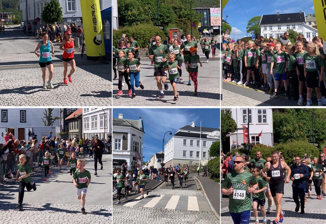 Farsund maraton har en distanse for de fleste. Alt fra helmaraton og halvmaraton ned til Barneløp for de minste.