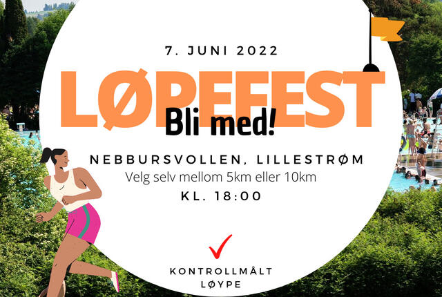 Tirsdag 7. juni kan du delta i sesongens fjerde av åtte løp i Romerike Løpskarusell.