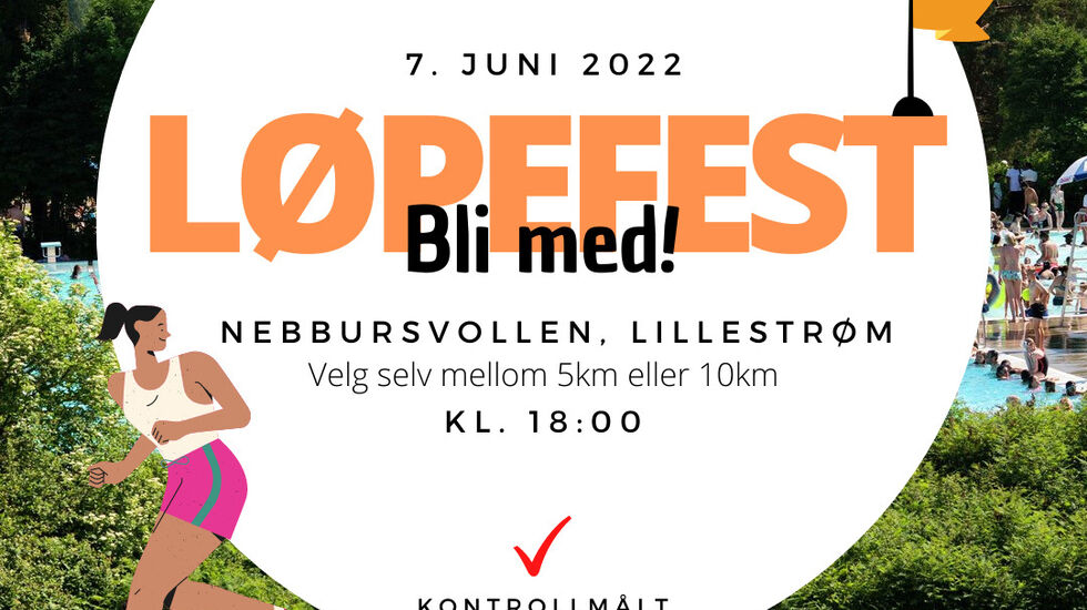 Tirsdag 7. juni kan du delta i sesongens fjerde av åtte løp i Romerike Løpskarusell. 