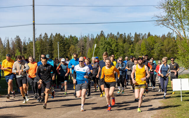 1. mai arrangeres det i år løp i alle landets Parkrun. Her fra et løp i Ekeberg parkrun i Oslo i fjor. (Foto: Helge Øgård Meisal)