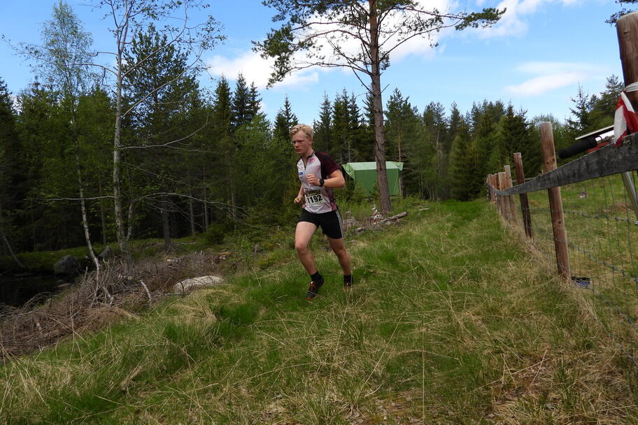 Annar Erlien Solerød løper løpstest.