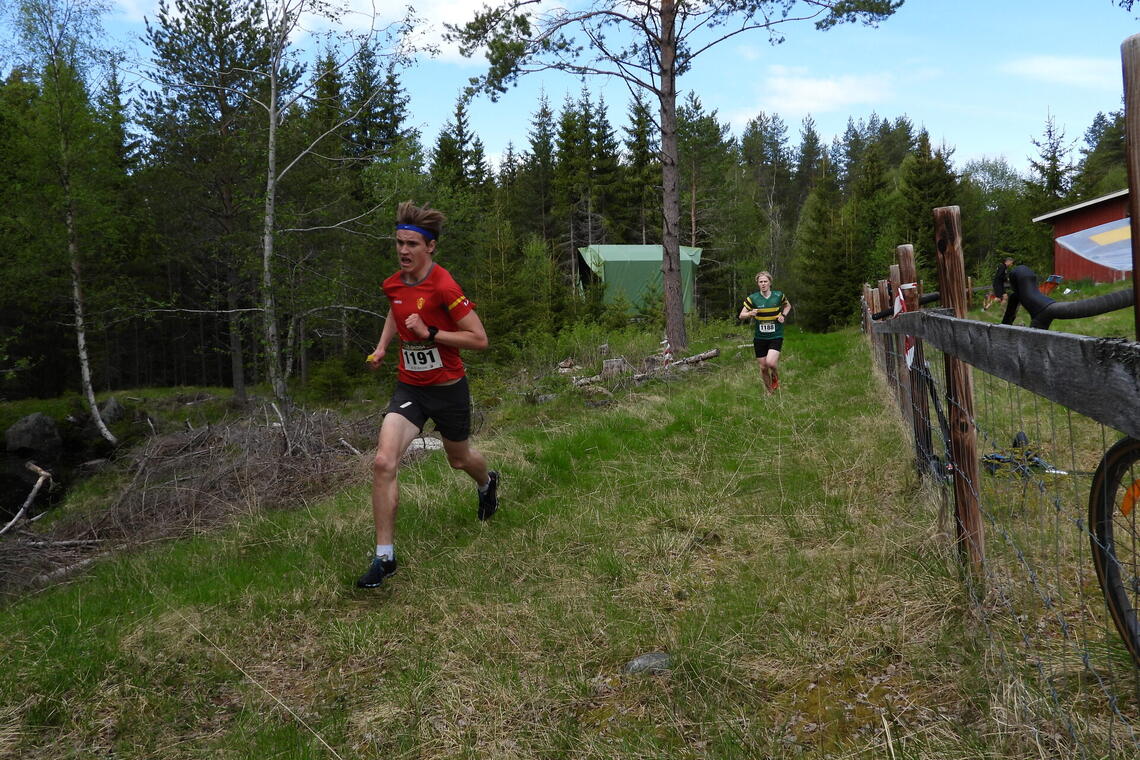 Mikkel Holt løper løpstest.