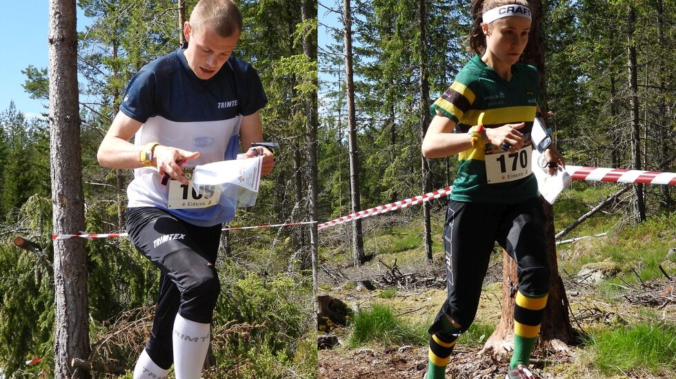 Eskil Kinneberg og Anu Tuomisto vant Elgdilten