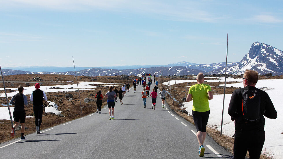 Lørdag ble den 41. utgaven av Fjellmaraton på Beitistølen arrangert. (Alle foto: arrangøren)