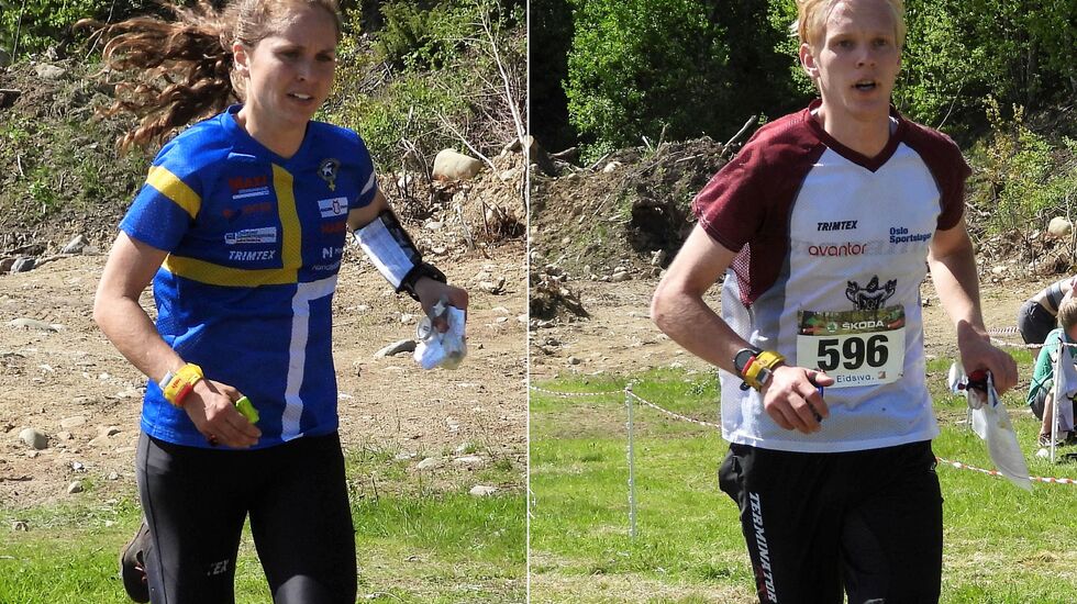 Løvspretten-vinnerne Lisa Risby og Lukas Liland.