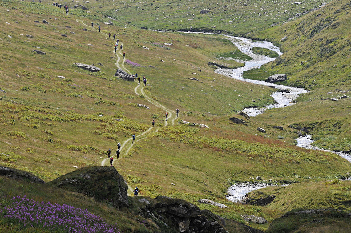 For somme er jorda den mest spennande tredemølla å springe på. (Foto: © The North Face® Ultra-Trail du Mont-Blanc®-Pascal Tournaire)