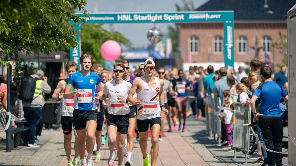 Sommerløpet feiret med jubileumsfest og sitt 10ende arrangement i dag. (Foto: Sommerløpet)