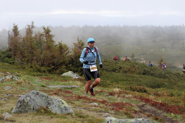 Miriam Delphin i gang med sin 11. Ultrabirken. Med det er RULK-løperen fra Lillehammer den eneste som har gjennomført samtlige utgaver siden starten i 2009. (Foto: Rolf Bakken)