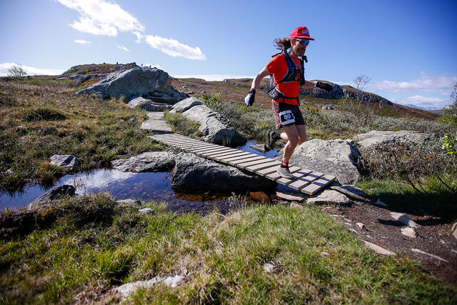 Eivind Berstad nyter en av mange fine flytstier. (Foto: Marius Bache Wold)