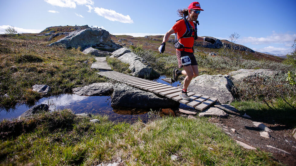 Eivind Berstad nyter en av mange fine flytstier. (Foto: Marius Bache Wold)
