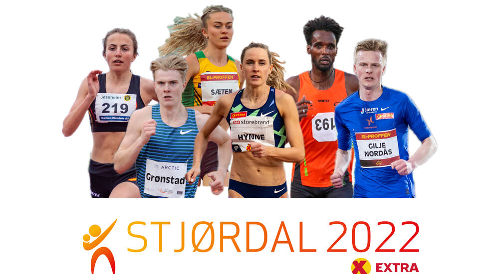 Ingeborg Østgård, Tobias Grønstad, Amalie Sæten, Hedda Hynne, Zerei Kbrom Mezngi og Narve Gilje Nordås var noen av dem som Kondis spådde ville bli norgesmester i løpet av NM-helgen. Vi traff ganske bra; det var kun Narve Gilje Nordås som ikke tok en NM-tittel, men så deltok han da heller ikke. (Fotomontasje: Arne Dag Myking, foto: Samuel Hafsahl)