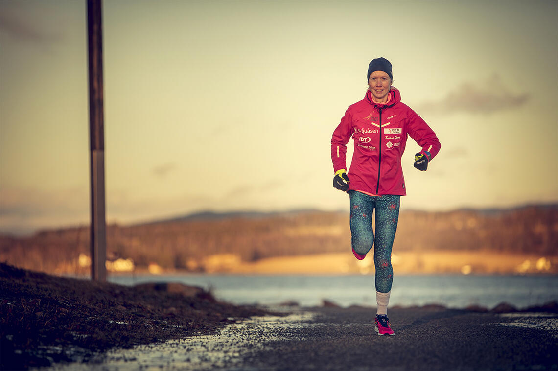 Kondisjonssterk: Marte Katrine Myhre har hele seks NM-gull på maraton og to på halvmaraton. (Foto: Bård Gundersen)  