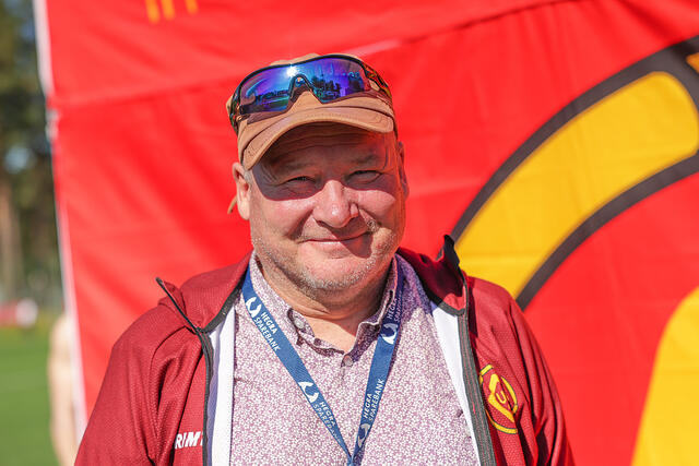Asgeir Thomassen er trener for dem som driver med mellom- og langdistanse i Bergensklubben Gular. (Foto: Arne Dag Myking)