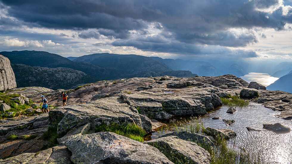 Xreid Ryfylke bød på nydelige naturopplevelser. (Foto: Joakim Dokka)