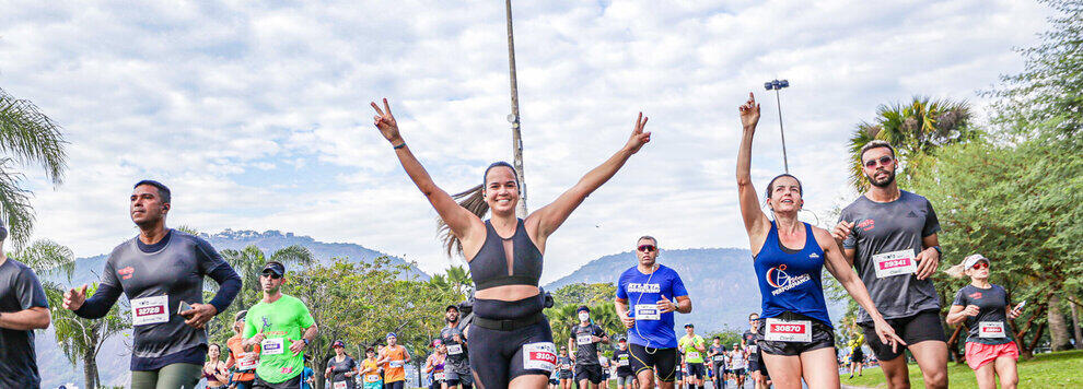 Rio Marathon har start for halvmaraton på lørdag. På søndag er det maraton og 5 km som går av stabelen. Dessuten kan en være med på dobbelen, halvmaraton på lørdag og maraton på søndag. Foto: Arrangør