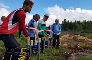 Klar, ferdig løp! (Foto: Stein Arne Negård)