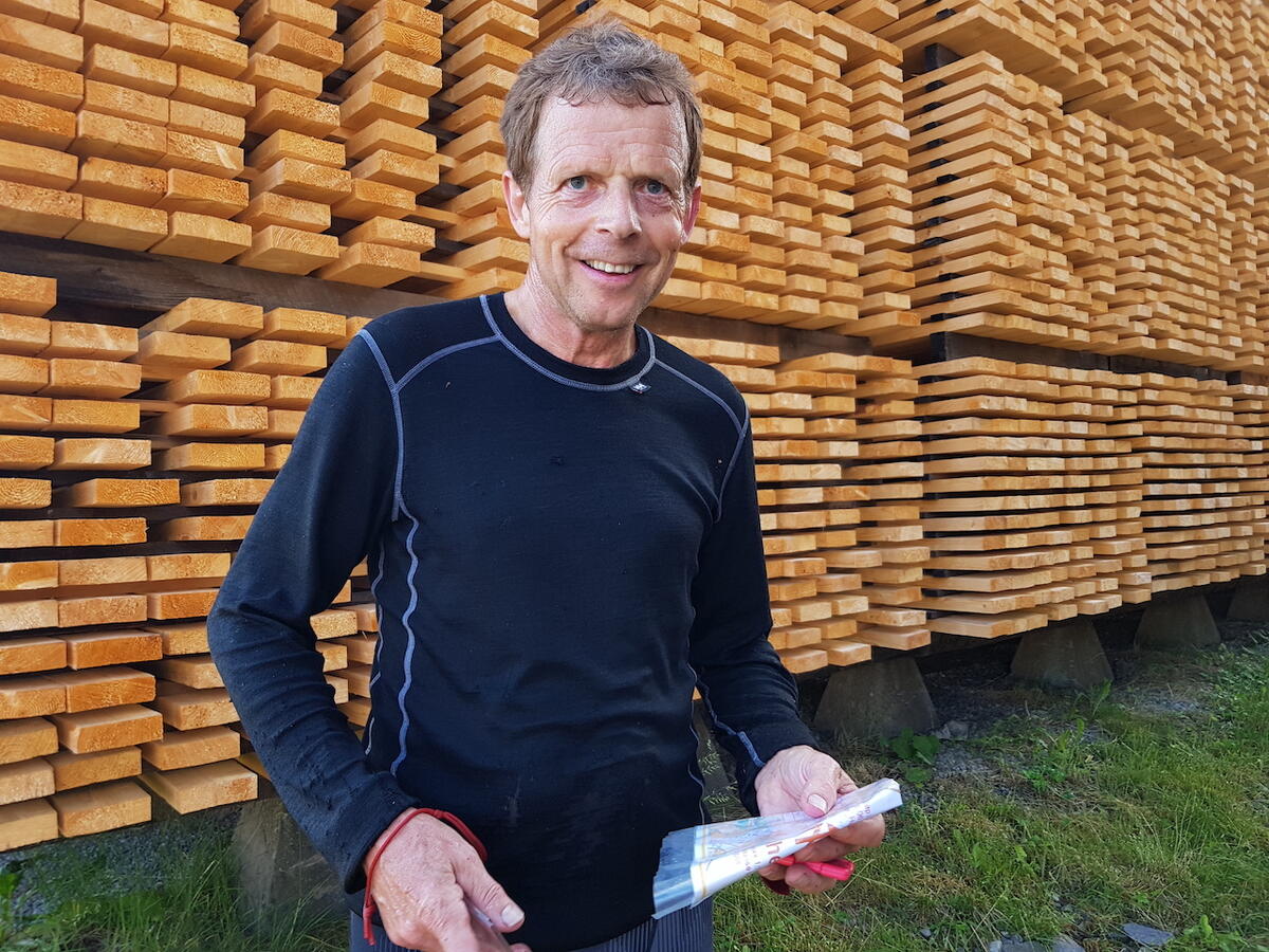 Bjoer Solbergseter beste herreloeper paa langloeypa